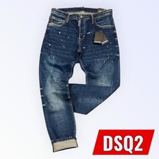 DSQ2 Slim Fit Cool Guy Men's Stretchy Washed Ripped Blue Diesel Jeans