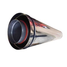 GRANT X200L OIL BOILER FLUE EZ-Fit Low Level Balanced  Extension 675mm 26-70kW 