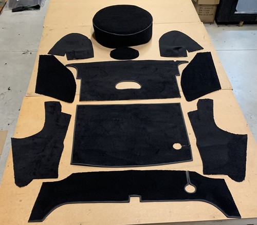Mgb roadster full carpet - mgb, boot