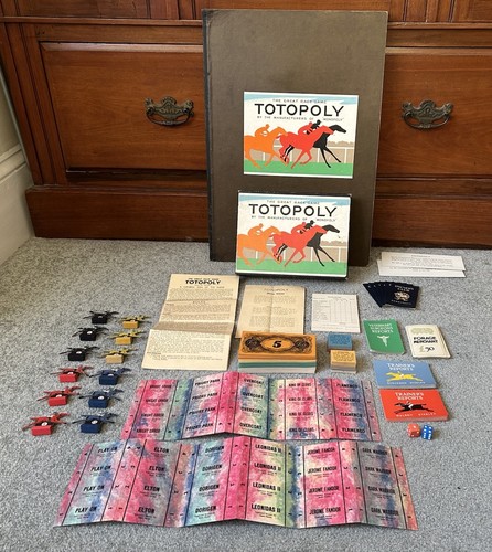 Vintage 1940s totopoly board - vintage,
