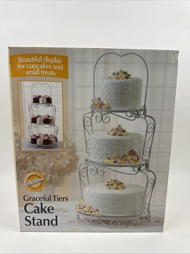 Wilton graceful tiers cake - graceful,