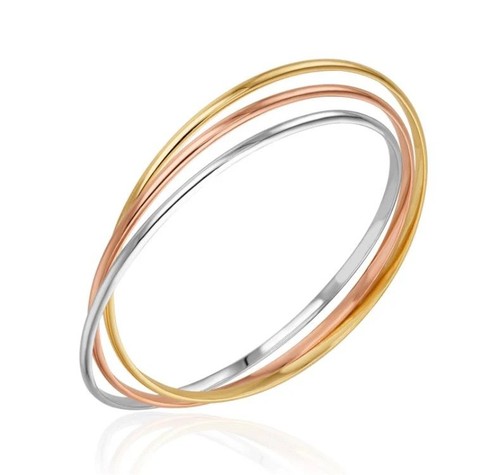 9ct three tone yellow - three,