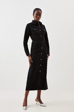 Karen Millen Shirt Maxi Dress