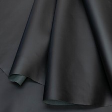 Black Corrected Grain smooth leather, 1.2 - 1.4 mm thick, A Size Panels