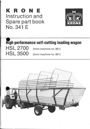 Krone silage self - krone, self-cutting