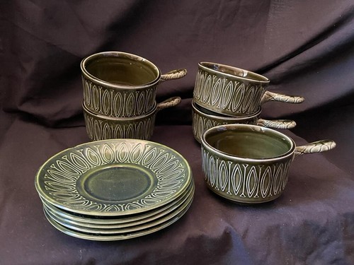 Tams ware set - 5, green