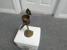 Brass Whale Oil lamp antique