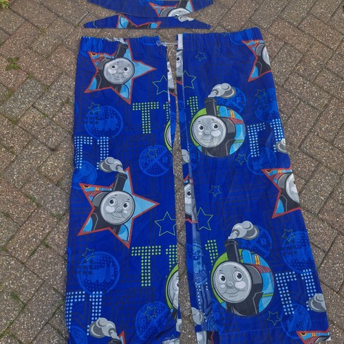 Thomas friends blue curtains - thomas,