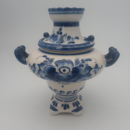 Russian gzhel samovar tea - russian, urn