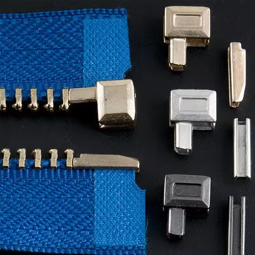 Pairs zipper stopper - zipper, open