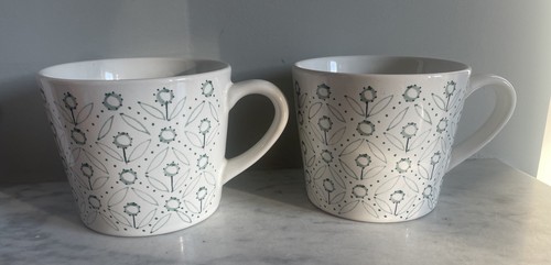 Ikea green flower - mug, x