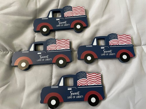 Patriotic wooden stand up - patriotic,