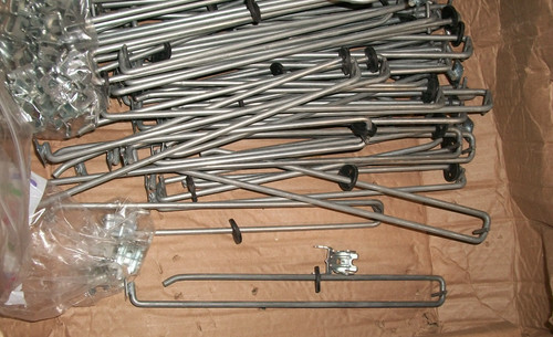 Peg board metal - metal, hanger