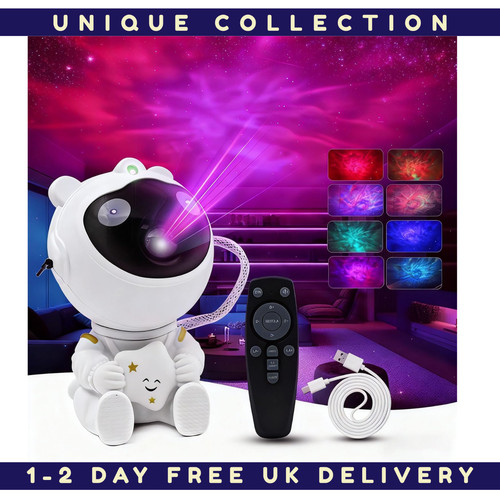 Astronaut galaxy projector - astronaut,