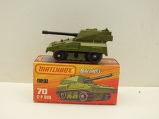 LESNEY MATCHBOX SUPERFAST No70 S-P GUN EXCELLENT BOXED (L784)