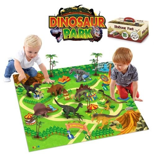 Soka dinosaur playset - playset, 9