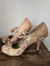 Ruby Shoo Yasmin Rose Gold