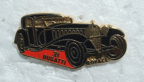 Bugatti royale enamel - enamel, lapel