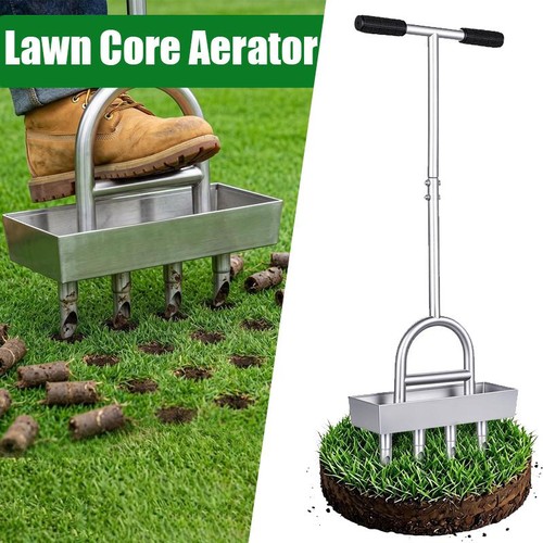 Lawn core aerator - lawn, aerator,
