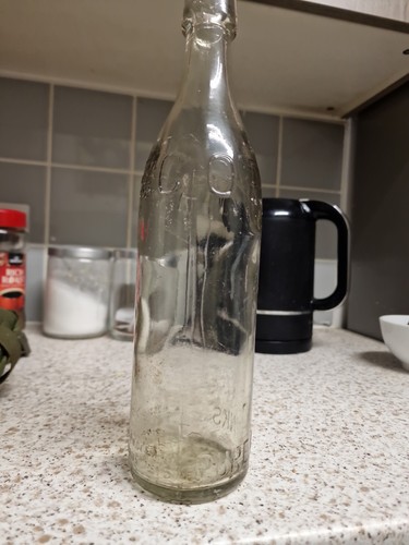 Vintage corona glass bottle - corona,