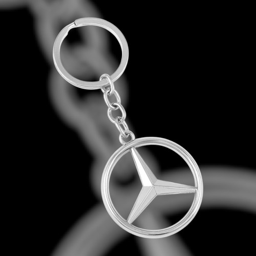 Sleek mercedes benz keyring - mercedes-benz,