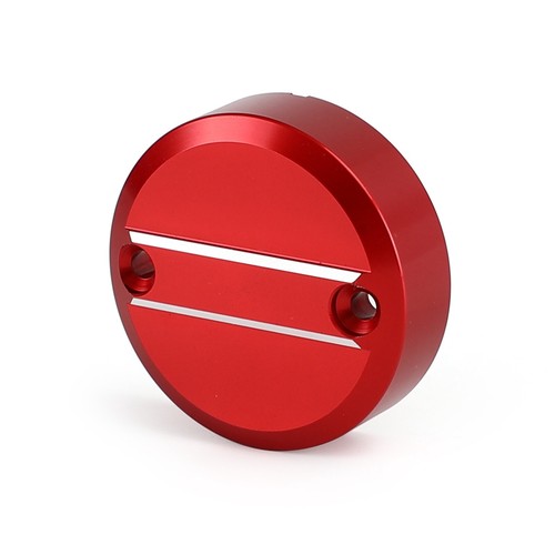 Front brake reservoir cap - brake, red
