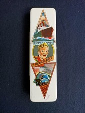 Vintage Ian Logan "Boys Own" pencil tin box case empty. Great Condition