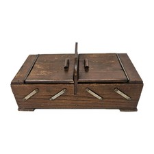 Wooden 1 Tier Sewing box