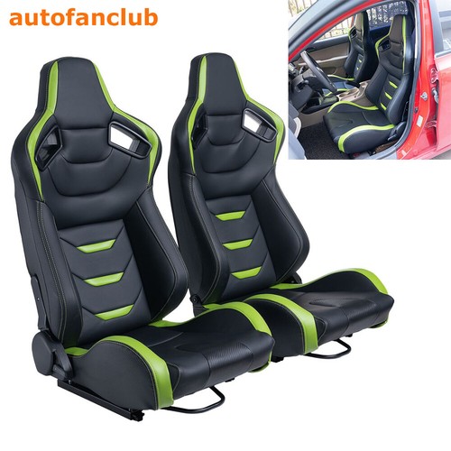 2pcs reclinable bucket seats - reclinable,