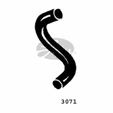 Fits Ford Escort MK2 1.1 Genuine Gates Lower Radiator Hose