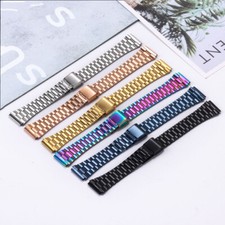 For Casio F91W A158W AE1200 A158 A168 F84 F105 Steel Strap 18mm Metal Watch Band