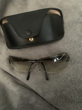 Bvlgari elegant women’s Sunglasses with two Tone Lenses and gold frames