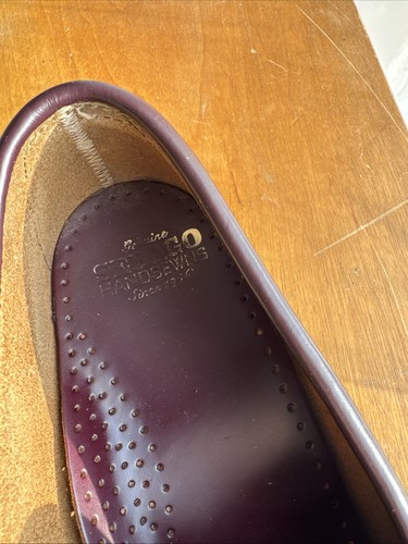 Sebago handmade leather loafer - handmade,