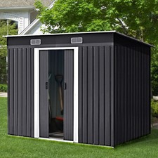 Metal Garden Shed 6x4, 8x4ft