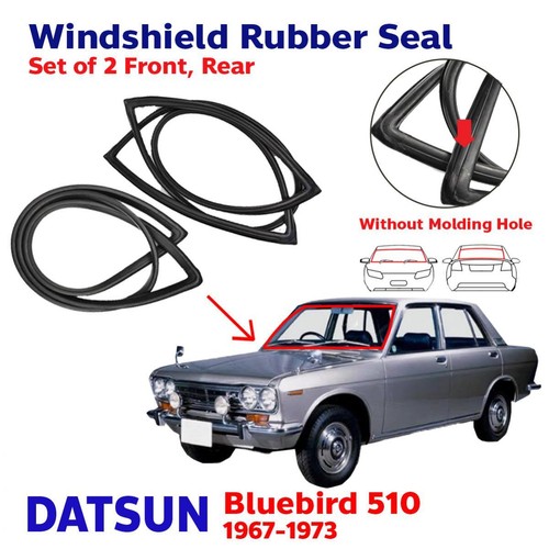 Windshield rubber weatherstrip - windshield,