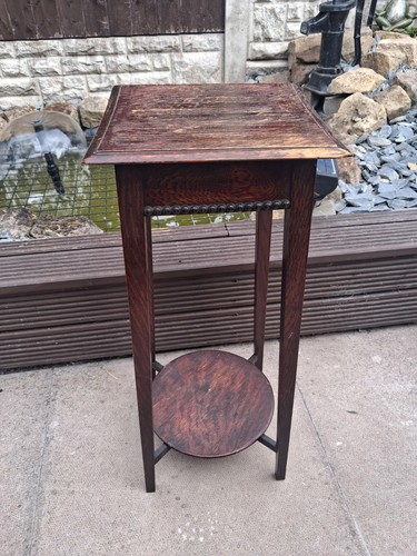 Vintage mahogany plant stand - vintage,
