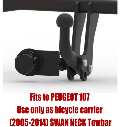 Swan neck tow bar - swan, peugeot