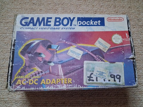 Gameboy pocket adaptor - gameboy, ac-dc