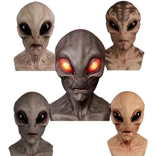Halloween costume alien - costume, mask