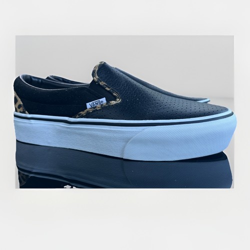 Vans platform black leather - vans,