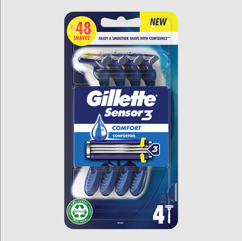 Gillette sensor comfort - sensor, gel