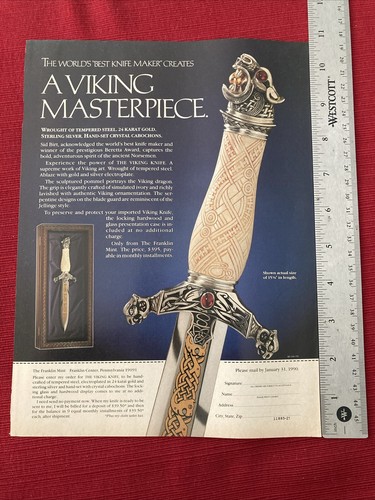 The viking knife - viking, franklin