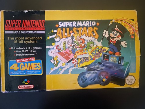 Super nintendo snes pal - nintendo,