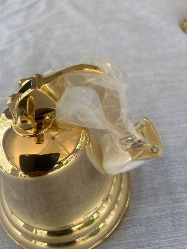 Solid brass bell - , clapper
