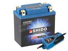 KAWASAKI KH 500  1976-1976 Shido Lithium Battery & Charger
