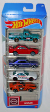 Hot Wheels 5 Pack - NISSAN - DATSUN 620 FAIRLADY Z SILVIA SKYLINE GT-R (BNR32)