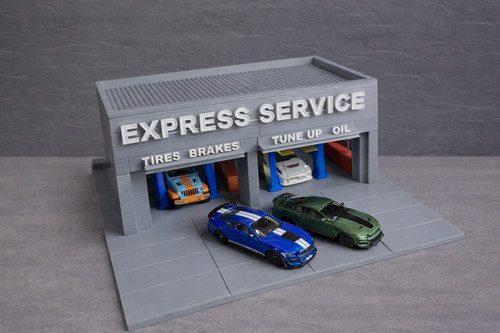 Scale bay garage - 1:64,
