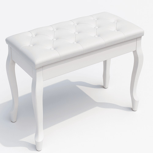 Faux leather piano stool - piano,