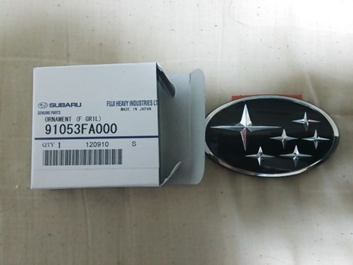 Genuine front grille badge - badge, fit