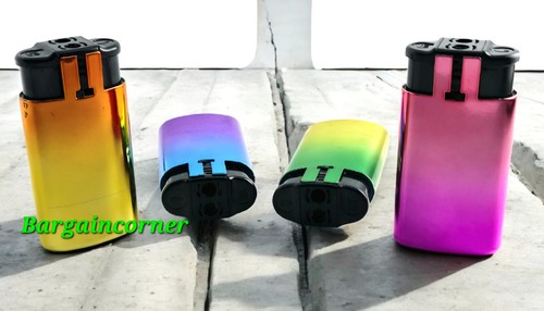 Dual flame lighters - &, jet
